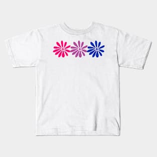 bisexual flowers Kids T-Shirt